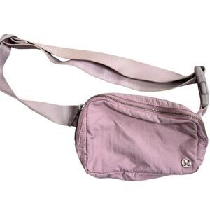 Lululemon Everywhere Belt Bag 1L Lilac Pink Nylon Fanny Pack Crossbody